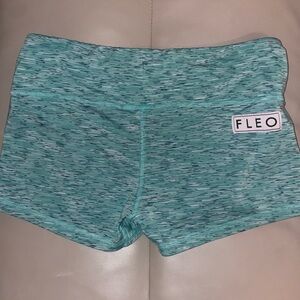 FLEO Women's Teal Shorts Medium